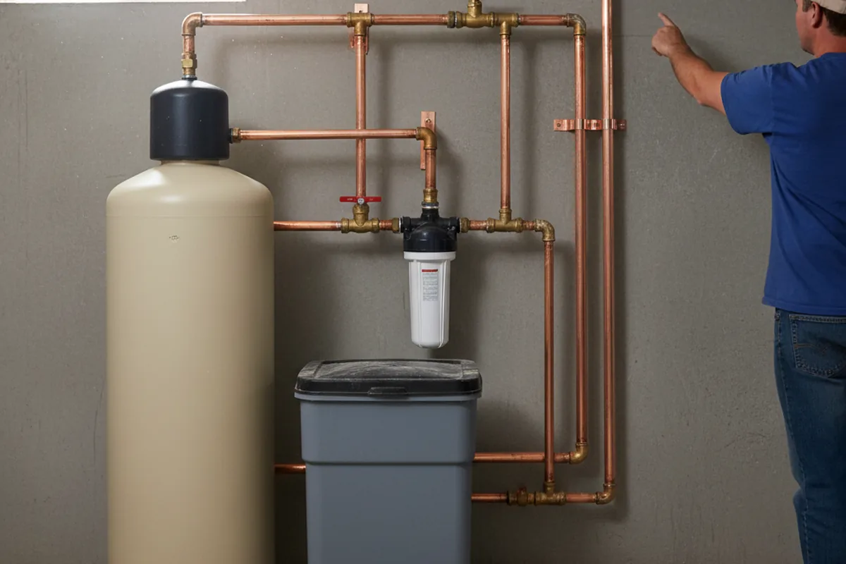 Whole-house water treatment system installed in Fleetwood